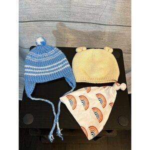Bundle of Hats Designs For Infants 0-3 Months